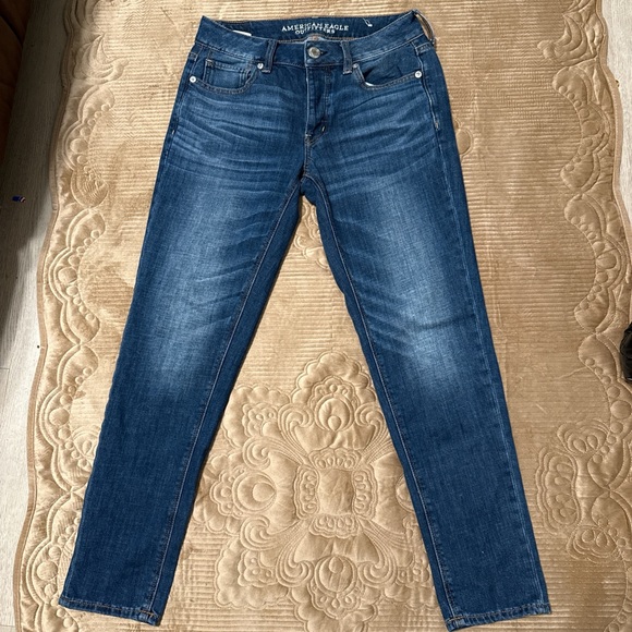 American Eagle Outfitters Blue Skinny Jeans Classic Denim - Picture 1 of 4